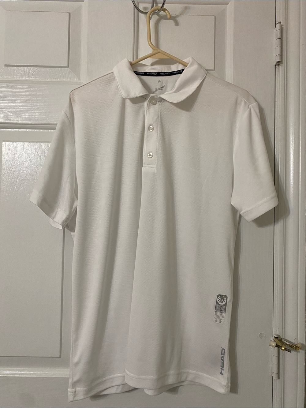 Head Men’s White Polo Shirt with Subtle Logo